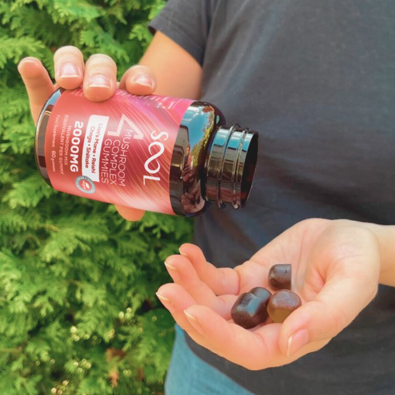 4 Mushroom Berry Flavored Vegan Usage