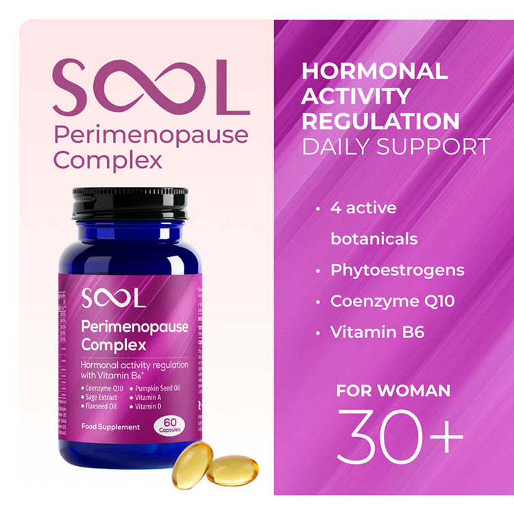 Sool Perimenopause Complex  Hormonal  Activity Regulation 60 pcs