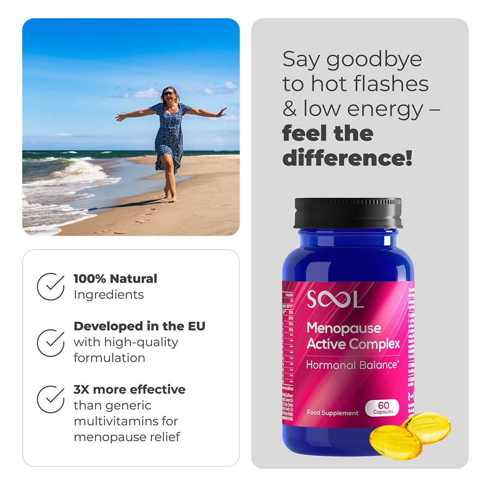 Say goodbye to hot flashes with Menopause Active complex