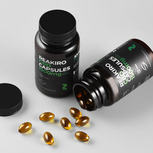 Reakiro CBD Capsules 1500mg 30pcs - Full Spectrum in use