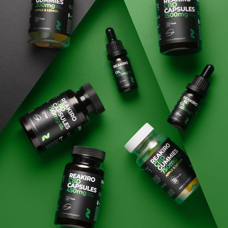 Reakiro Full Spectrum All Cbd Products