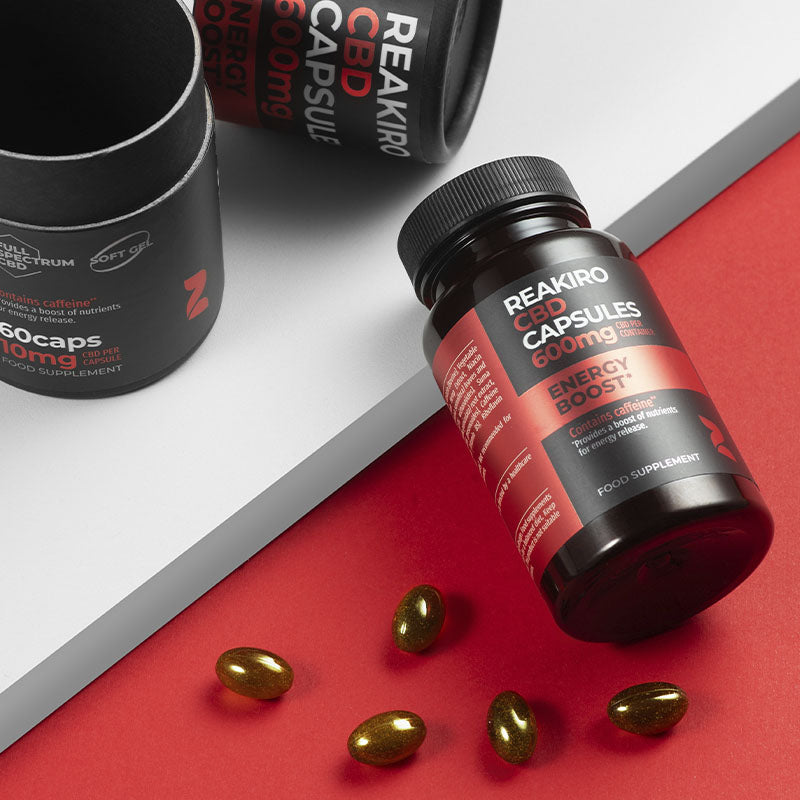 Reakiro Cbd Full Spectrum Energy Boost Capsules 