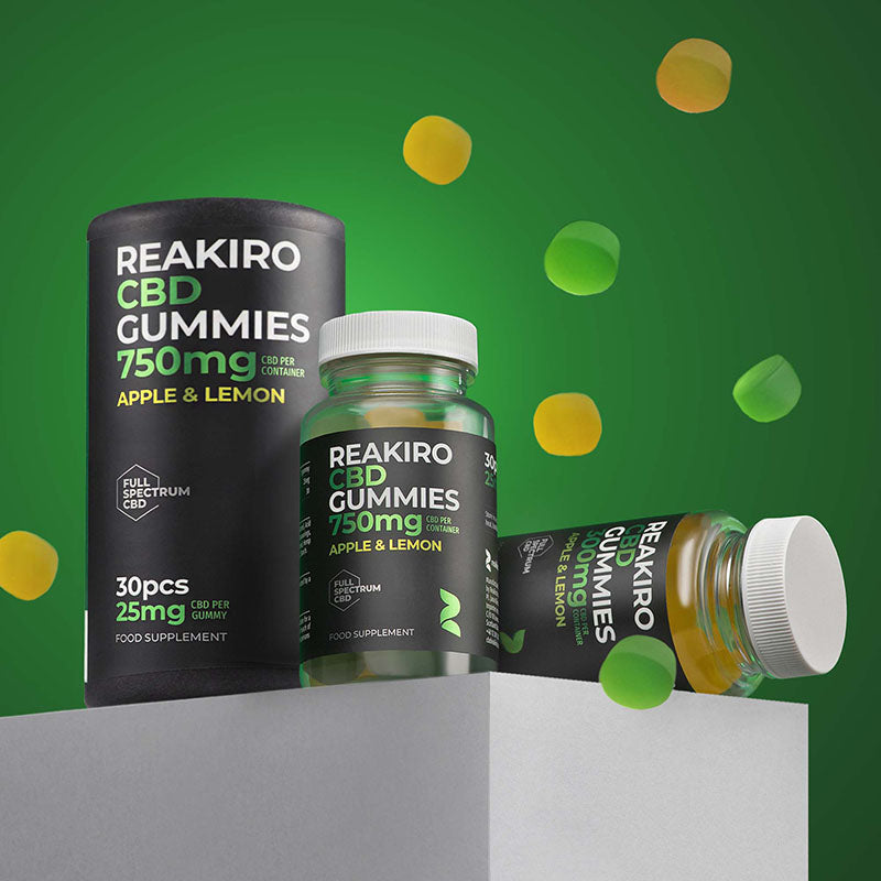 Reaakiro Full Spectum Cbd Gummies 750mg in use