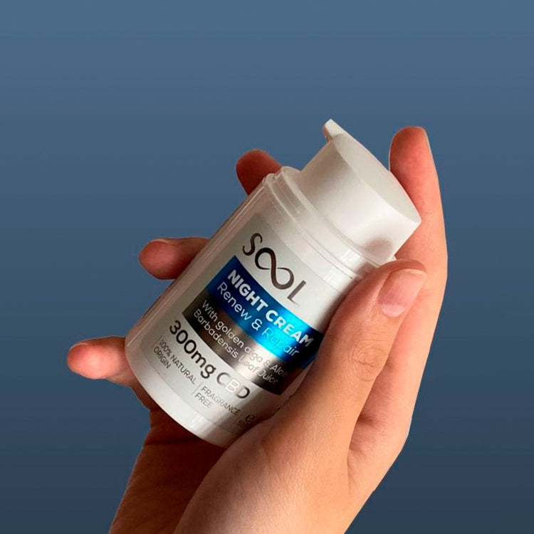 Sool Cbd Night Cream  Usage